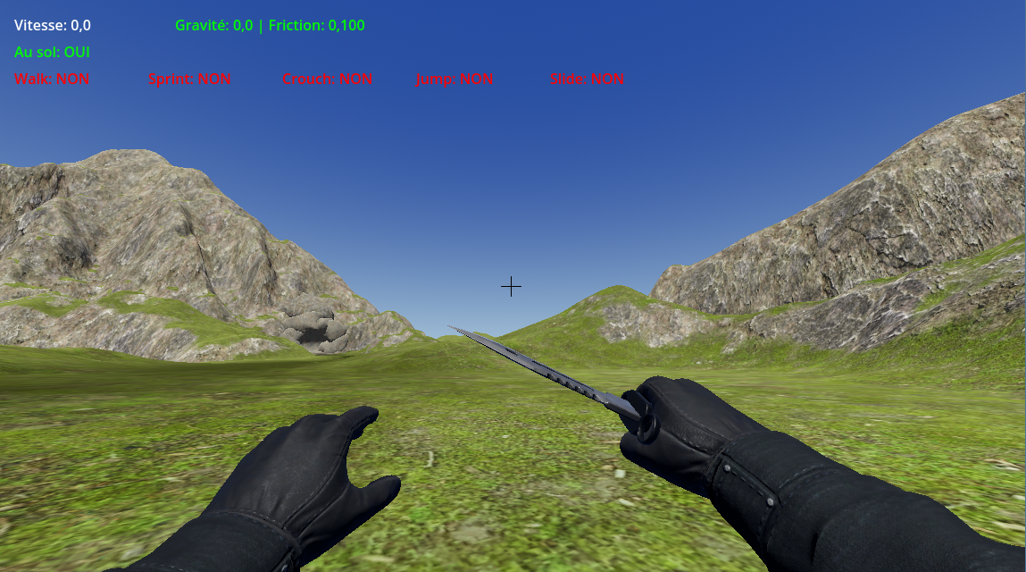 Animation du couteau