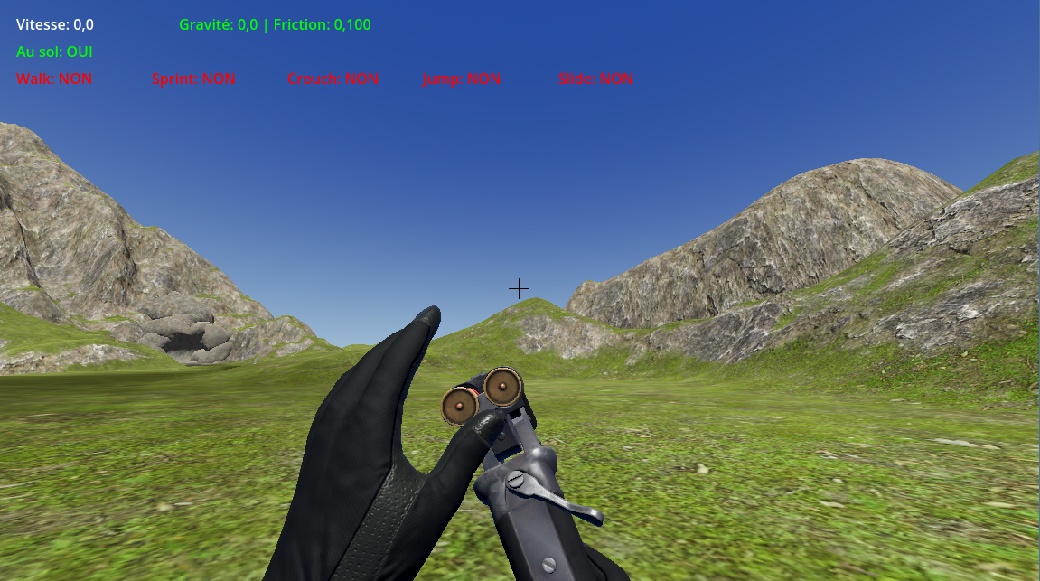 Animation de rechargement du fusil à pompe